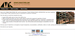 Desktop Screenshot of emkayind.com